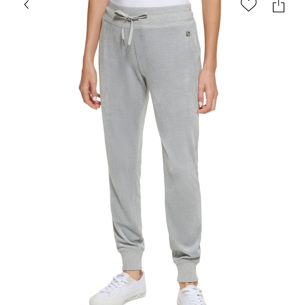 NWT Calvin Klein velour joggers